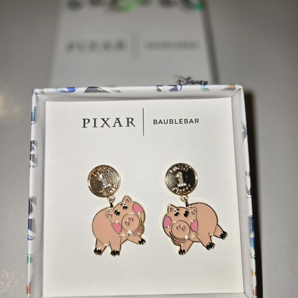Disney PIXAR x BAUBLEBAR HAMM Lucky Penny Earrings - Picture 1 of 1